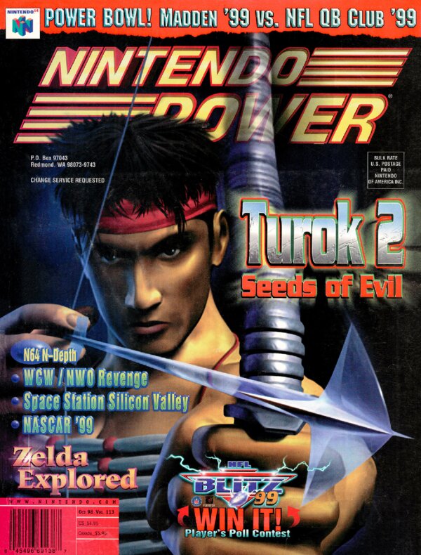 Nintendo Power Issue 113 (October 1998) cover